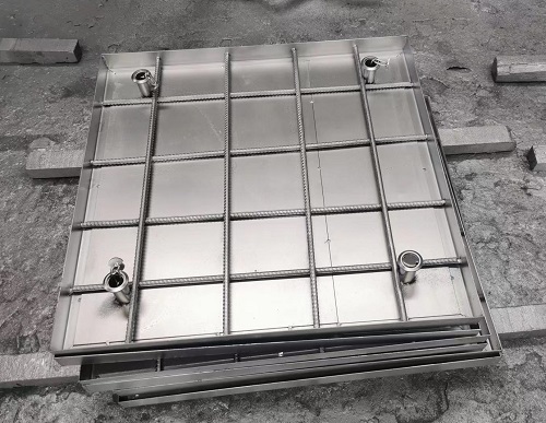 不銹鋼全隱形井蓋圖片，不銹鋼隱形井蓋圖片