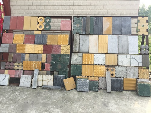 透水磚圖片，混凝土透水磚圖片，水泥透水磚圖片，機壓透水磚圖片