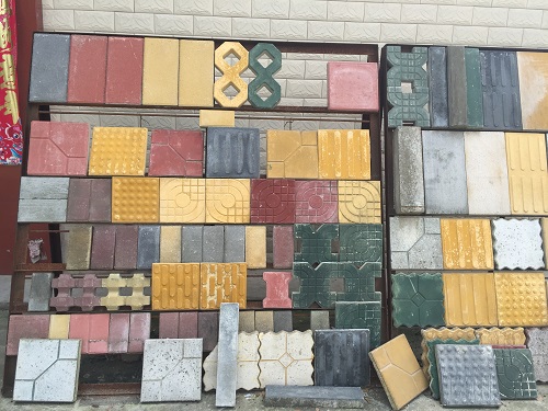 透水磚圖片，混凝土透水磚圖片，水泥透水磚圖片，機壓透水磚圖片