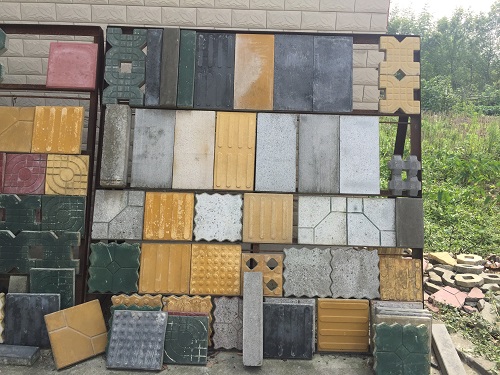 透水磚圖片，混凝土透水磚圖片，水泥透水磚圖片，機壓透水磚圖片