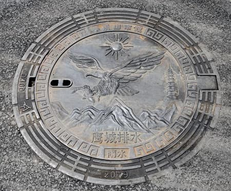 球墨鑄鐵藝術(shù)井蓋