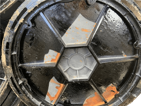 鑄鐵井蓋,鑄鐵井蓋D400國標(biāo),鑄鐵井蓋D400重量是多少公斤？,鑄鐵井蓋D400國標(biāo)重量是多少公斤？鑄鐵重型井蓋