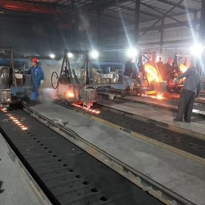 鑄鋼井蓋工藝流程，鑄鋼井蓋，鑄鋼井蓋工藝