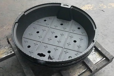 球墨鑄鐵草坪井蓋，草坪井蓋